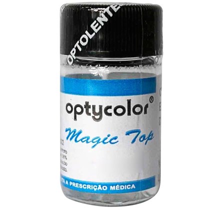 Lentes de Contato Colorida Optycolor Magic Top  Com Grau