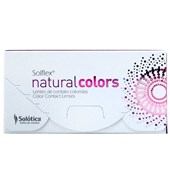 Lentes de Contato Colorida Solflex Natural Colors Com Grau