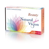Lentes de Contato Coloridas Beauty Natural Vision Mensal - Sem Grau