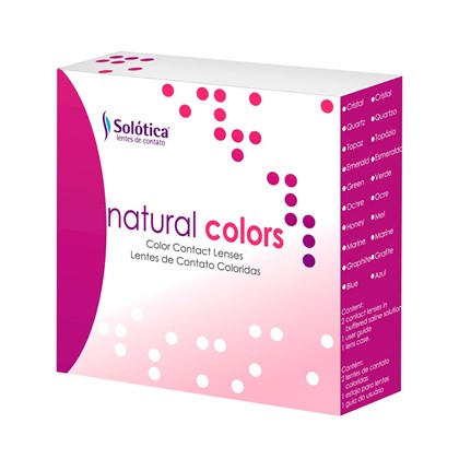 Lentes de Contato Coloridas Natural Colors - SEM GRAU