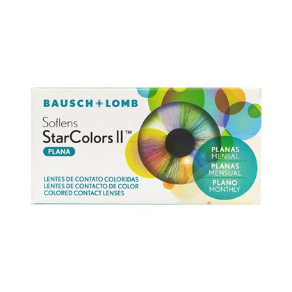 Lentes de Contato Coloridas Soflens StarColors II Sem Grau