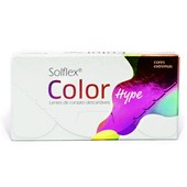 Lentes de Contato Coloridas SOLFLEX COLOR HYPE - SEM GRAU