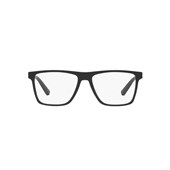 Óculos de Grau Armani Exchange AX3055L 8078 55 Preto Fosco