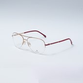 Óculos de Grau Aviador Bulget BG1368 04A 55 Dourado