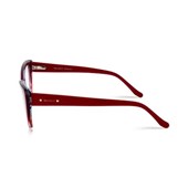 Óculos de Grau Bulget BG 6407 C02 52 Vermelho