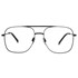Óculos de Grau Bulget BG2106M 09A 55 Preto com Clip-on