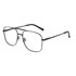 Óculos de Grau Bulget BG2106M 09A 55 Preto com Clip-on