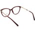 Óculos de Grau Bulget BG6404 C01 54 Vinho