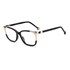 Óculos de Grau Carolina Herrera CH0055 KDX 54 Preto e Nude
