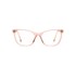 Óculos de Grau Carolina Herrera CH0071 FWM 54 Rosa transparente