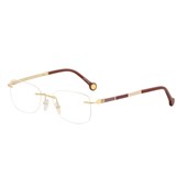 Óculos de Grau Carolina Herrera VHE078 0300 Dourado