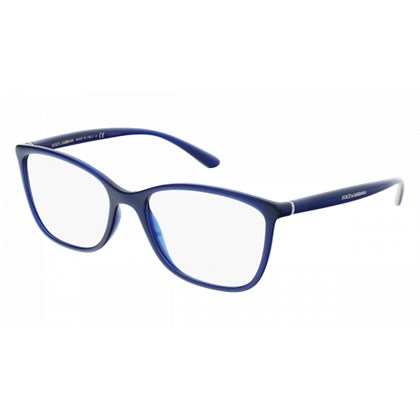 Óculos de Grau Dolce & Gabbana DG5026 3094 54 Azul Opala