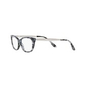 Óculos de Grau Feminino Dolce & Gabbana DG 3279 3132 53 Club Black Silver