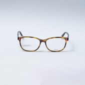 Óculos de Grau Furla VFU195 Marrom
