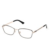Óculos de Grau Guess GU2940 001 54 Preto com Dourado