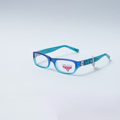 Óculos de Grau Infantil Disney Pixar Carros McQueen Azul Ocian