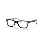 Óculos de Grau Ray Ban Optics RB5228 5014 53 Black Piano