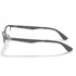 Óculos de Grau Ray Ban Optics RB6335L 2855 56 Metal Prata