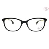 Óculos de Grau Ray Ban Optics RB7106L 5697 53 Black Piano