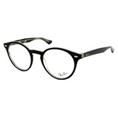 Óculos de Grau Ray Ban RB5376 2034 49 Black Piano