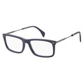 Óculos de Grau Tommy Hilfiger TH1538 FLL 55 Azul Fosco