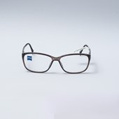 Óculos de Grau Zeiss ZS 10005 F922 55 14 Marrom